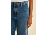 Jean large taille haute sans coutures