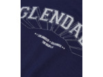 T-Shirt Manches Courtes Avec Print City washed navy