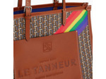 Grand sac cabas Camille en toile monogramme