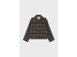 Blouson à carreaux en laine - MARELLE