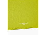 Porte cartes zippé Emilie en cuir grainé