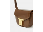 Sac Mini Taupe en Cuir
