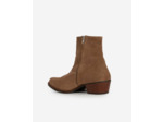Santiags en cuir brown