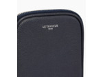 Etui téléphone en cuir grainé
