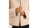 Manteau fausse fourrure