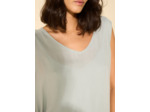 Robe midi à col V