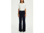 Pantalon large en velours lisse - NAIS