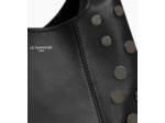 Petit sac à main Juliette en cuir lisse avec studs