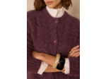 Cardigan LOU en mohair et alpaga