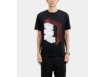 T-Shirt Manches Courtes Avec Print A Neon The Kooples black