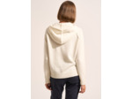 Pull sweat à capuche en maille épaisse