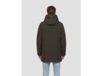Manteau long à capuche