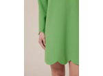 Robe Ruoda Vert en Polyester