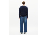 Pull tête de mort marine bleu