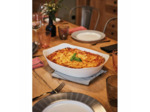 Plat de cuisson rectangulaire 34x25cm blanc Smart Cuisine
