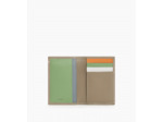 Porte cartes vertical Martin en cuir lisse