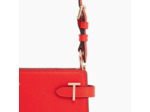 Sac baguette Emilie en cuir grainé