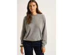 Pull col rond 100% cachemire