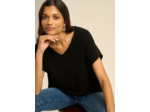 Pull manches courtes en cachemire