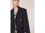 Manteau Marcello Nocturne en Viscose