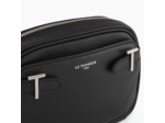 Mini sac bandoulière Laura en cuir lisse
