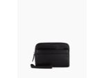Pochette avec dragonne Charles en cuir grainé
