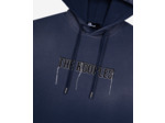 Sweat avec print devant dark navy