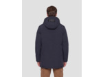 Manteau long à capuche