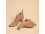 Bottines été Femme Sauge Sable