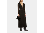 Robe Longue Noire En Guipure black