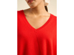 Pull en 100% cachemire à Col V