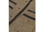 Veste courte en tweed black / gold