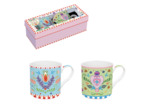 SPRING FOLK Coffret 2 mugs 30cl