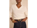 Pull col V en 100% cachemire 4 fils BRYTON
