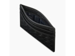 Porte cartes Charles en cuir tressé