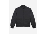 Bomber Bi Matire Satin Avec Details Reflective noir