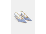 Escarpins Kaia bleus en denim