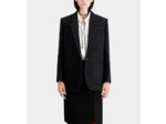 Blazer Noir En Tweed Avec Détails Lurex black
