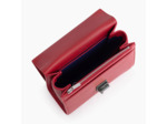 Petit sac bandoulière Eva en grain caviar