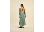 Robe longue à bretelles