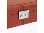 Coffret 8 montres fermoir T en cuir