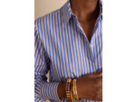 Chemise ESMERALDA 100% coton à rayures