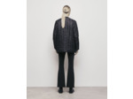 Veste Reversible Fausse Fourrure Et Nylon black