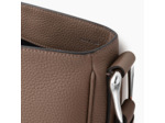 Grand sac hobo Madeleine en cuir grainé