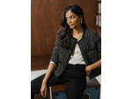 Veste courte en tweed