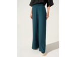 Pantalon large emeraude