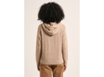 Pull ample à capuche