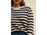 Pull motif marinière