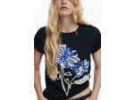 T-Shirt À Manches Longues En Maille – Femme