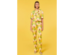 Top Thadea Jaune en Polyester